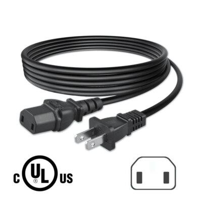 UL 6.6ft AC Power Cord Cable Lead For Sony XBR65A8F XBR65A8H Part: 1-836-883-12