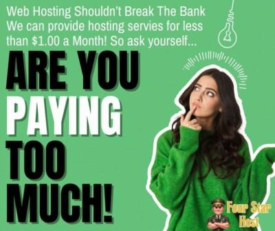 ULTRA CHEAP WEB HOSTING - Just .83 a MONTH!! Wordpress, HTML or Linux