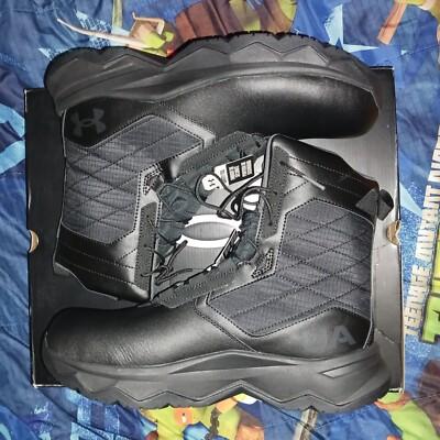 Under Armour 3024947 001 Men's UA Stellar G2 Protect Size 11 Zip Black Tactical