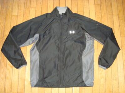 UNDER ARMOUR ALL SEASONGEAR FULL ZIP SHIRT JACKET MEN'S SIZE MEDIUM HARDLY WORN!
