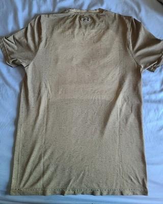 Under Armour Shirt Mens Green Short Sleeve Athletic Training Top Performance...