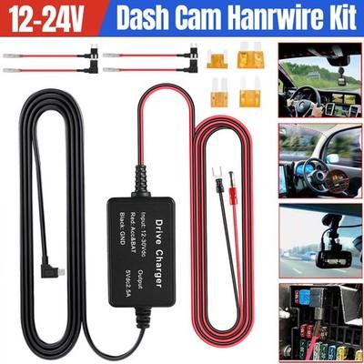 Universal Dash Cam Hardwire Kit Mini Type C Hard Wire Cable Fuse for Car SUV DVR