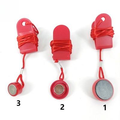 Universal Magnet Treadmill Safety Key Running Machine Security Round Switch Lock