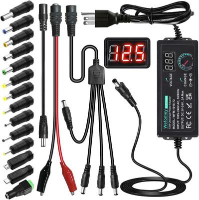 Universal Power Supply 3V~24V 3A 72W Adjustable Variable 3V 5V 9V 12V 18V 20V 24