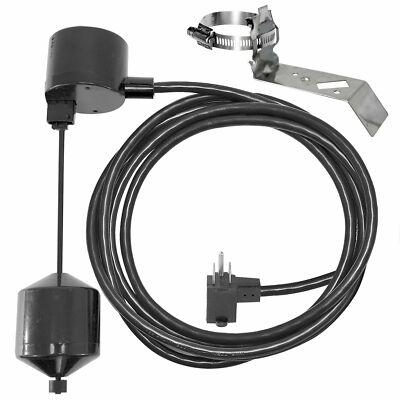 Universal Vertical Float Switch for Submersible Sump & Sewage Pumps w/ 10' Cord