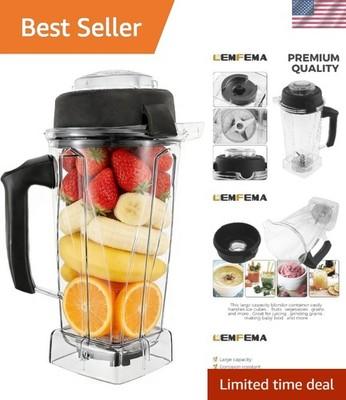 Upgraded Blender Pitcher 64 oz Container Cup Jar Replacement for 5200,6000,63...