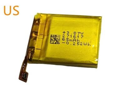 US 65mAh 3.87V LSS271617 Battery for Fitbit Charge 5 6 Smartwatch FB421
