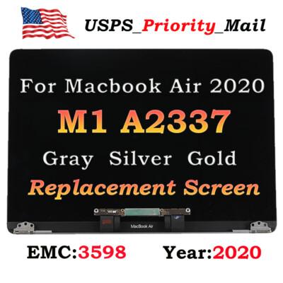 USA For MacBook Air A2337 2020 M1 13.3" LCD Screen Display Replacement Assembly