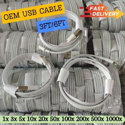 USB Fast Charger Cable Cord 3/6FT Lot For iPhone 14 13 12 11 Pro Max XS X 8 7 6s