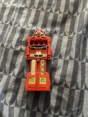 Vintage 1984 Tootsietoy Go-Bots GoBots Bubble Man Pipe Transformer Red