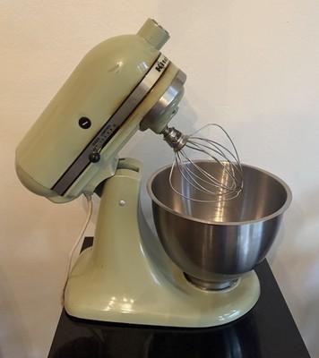 Vintage 60s Kitchenaid K45 Tilt Head Stand Mixer, Avocado Green - Works
