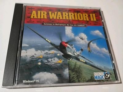 Vintage Air Warrior II 2 PC Game, Windows 95, Flight Combat War Game Simulation