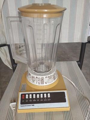 Vintage Hamilton Beach Scovill Model 626-3 blender , 7 speed, 5.5 cups, 1970s
