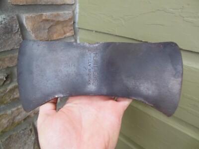 Vintage Kelly True Temper Flint Edge Double Bit Axe Head 3 LBS