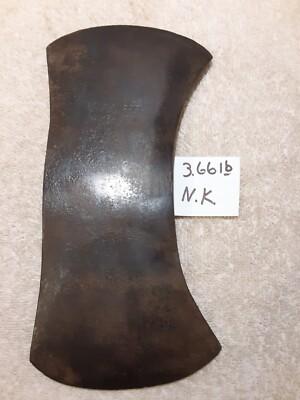 VINTAGE KNOT KLIPPER WARRANTED DOUBLE BIT AXE HEAD 3.66 LBS