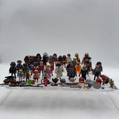 Vintage Playmobil Mixed Lot Of 50 Plus Figures, + 40+ Accessories