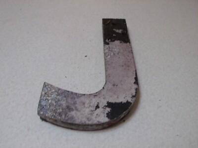 VINTAGE WAGNER SIGN SERVICE MARQUEE ALUMINUM LETTER J 6 INCH TALL