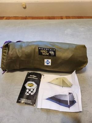 Vintage Y2K Mountain Hardwear Tri-Light 2 Person 3 Season Tent BACKPACKING
