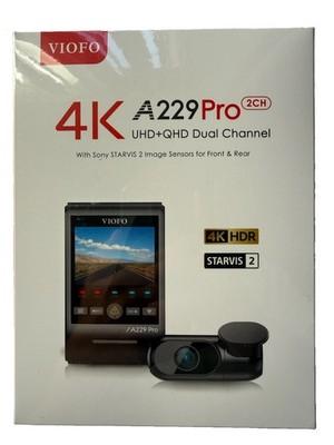 VIOFO A229 Pro 2CH 4K+2K HDR WiFi Dashcam with Sony STARVIS 2