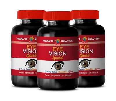 vision support eye formula supplement - EYE VISION GUARD - bilberry extract 3B