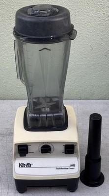 Vitamix 5000 Variable Speed VM0103 Vita-Mix Blender Used White