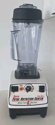 Vitamix Blender Total Nutrition Center VM0103 White 64 oz Variable Speed