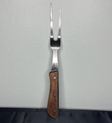 Vtg Regent Swords Lightning Edge Stainless Steel Meat Serving Fork 11.5” Japan