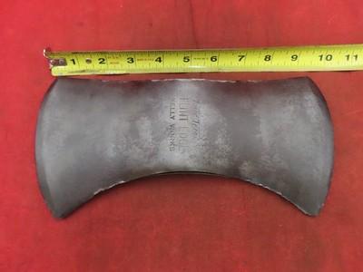 VTG TRUE TEMPER KELLY WORKS FLINT EDGE 32 DOUBLE BIT 3 lb 5oz AXE HEAD TOOL