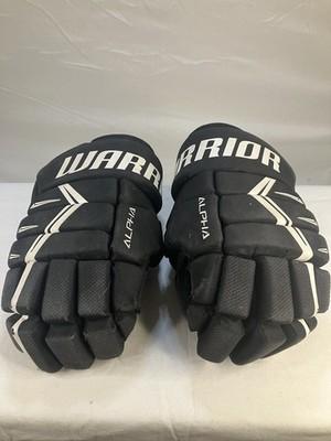 Warrior Alpha DX5 hockey gloves, One Glove Has Hole Needs Repair Size Jr 11