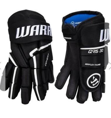 WARRIOR COVERT QR5 30 JUNIOR HOCKEY GLOVES - 10" , 11", 12" ALL COLORS