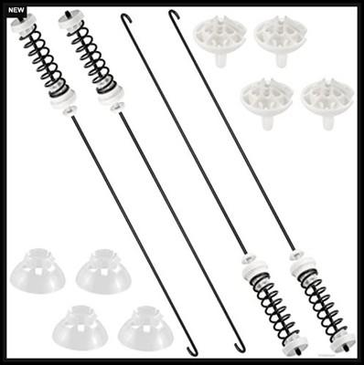 Washer Suspension Rod Kit 4 Set 23.6 Inch Washing Machine Shock Absorber