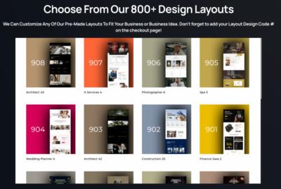 WEBSITE DESIGN SERVICE - CHOOSE FROM 800+ LAYOUTS! *3 DAY COMPLETION TIME*