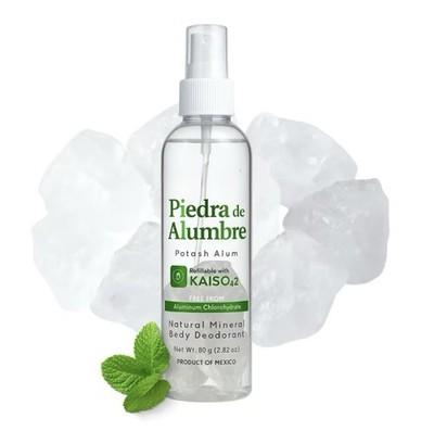 Whole Body Natural Crystal Piedra Alumbre Deodorant Spray