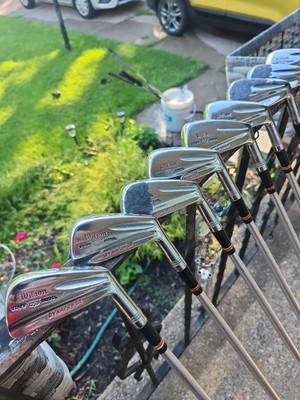 Wilson Staff Dynapower Fluid Feel Bullet Back Iron Set 2-pw Stiff Flex