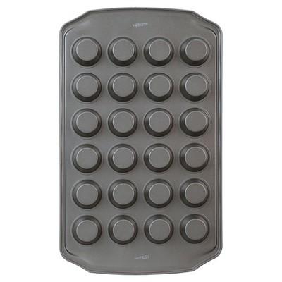Wilton Premium Non-Stick 24-Cup Mini Muffin and Cupcake Pan 17.7 x 10.7 x 0.8 in