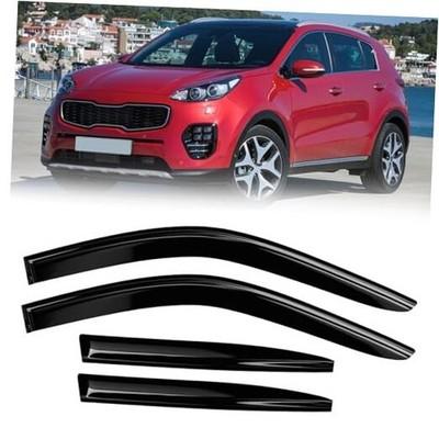 Window Rain Guards Compatible 2017-2022 Kia Sportage 4PC Window Visors Vent