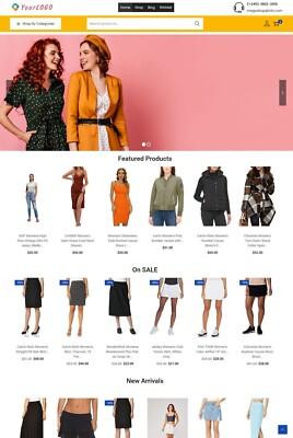 Women's Clothing Store - Affiliate / Drop Shipping Website + eCommerce