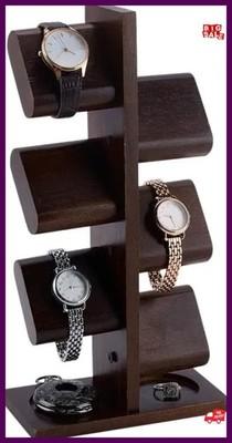 Wooden Watch Holder Stand Watches Display Tower Watch Display Racks Multiple Wat
