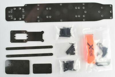 Xtreme Racing Carbon Drag Race Chassis Kit - For Traxxas Slash / Rustler 10656
