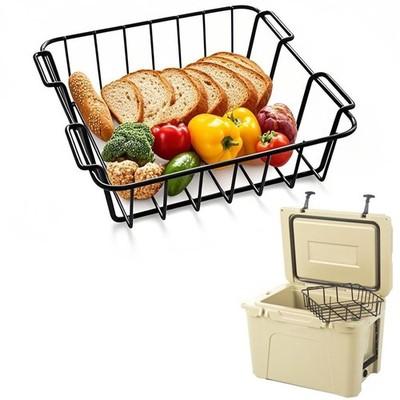 Yeti 50 Qt Cooler Basket Dry Goods Organizer Storage Container 12.5 Qt Cooler