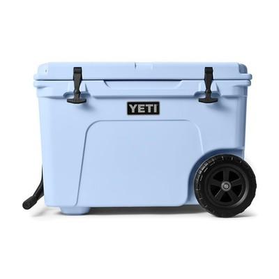 YETI Tundra Haul Portable Wheeled Cooler, Big Sky Blue 50 qt.