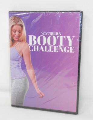 Yoga Burn Booty Challenge Premium Package 4 DVD Set • 12 Week Workout New Sealed