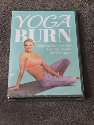 Yoga Burn • Premium Package (4-Disc DVD Set) Factory Sealed!