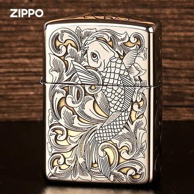 Zippo Arabesque Koi Lighter – Gift & Collectible