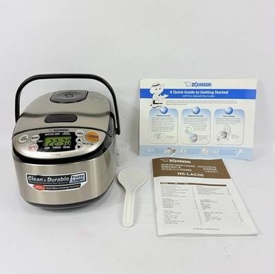 Zojirushi Micom 3-Cup Compact Size Rice Cooker Bowl Paddle NS-LGC05 EXCELLENT
