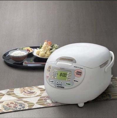 Zojirushi Neuro Fuzzy Rice Cooker & Warmer, 16 Settings NS-ZCC10 5.5 Cup