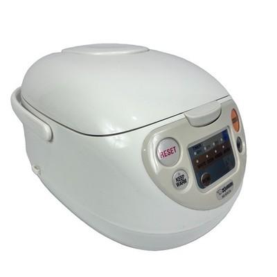 Zojirushi NS-WXC10 Micom Fuzzy Logic Rice Cooker White Sushi Brown Rice Working