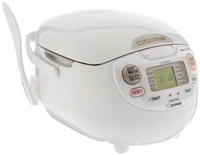 Zojirushi NS-ZCC10 5-1/2-Cup Neuro Fuzzy Rice 5.5-Cup uncooked rice, White