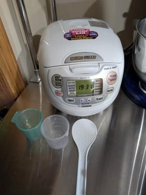 Zojirushi NS-ZCC10 Neuro Fuzzy Rice Cooker & Warmer 5.5-Cup - Made in Japan