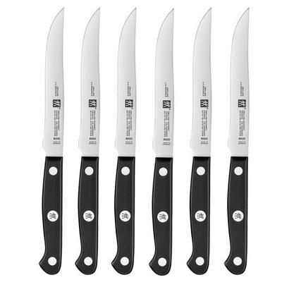 ZWILLING Gourmet 6-pc Steak Knife Set - Stainless Steel